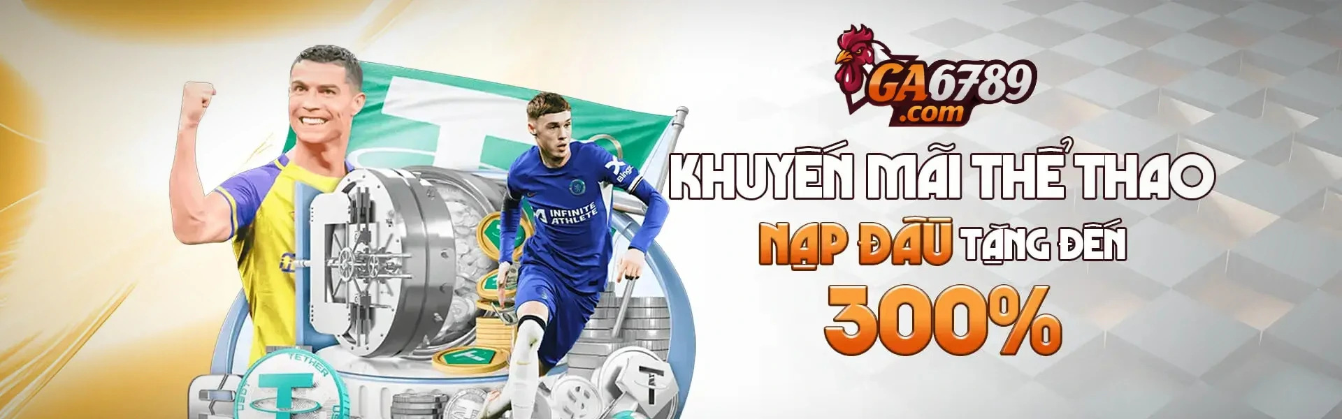 Khuyến mãi thể thao nạp lần đầu tặng đến 300%